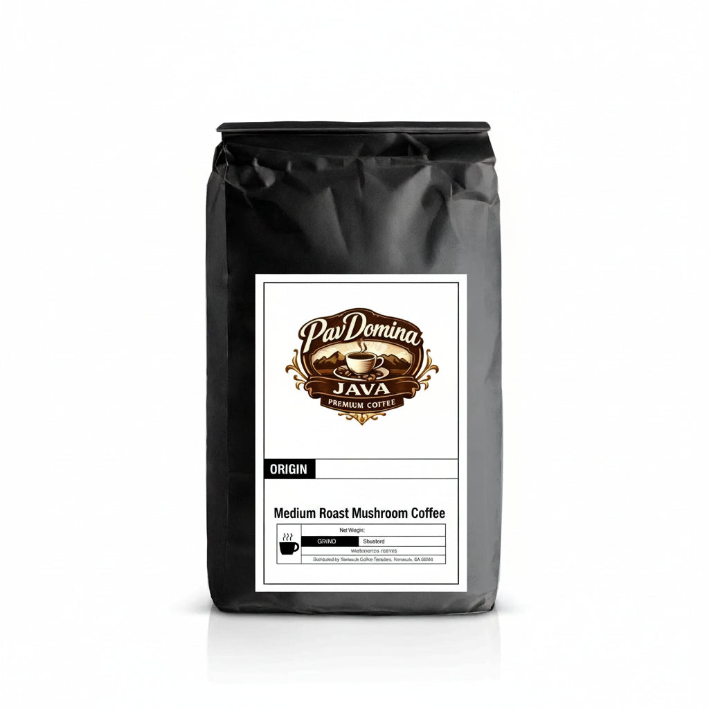Coffee with Mushrooms Medium Roast - PavDomina Java
