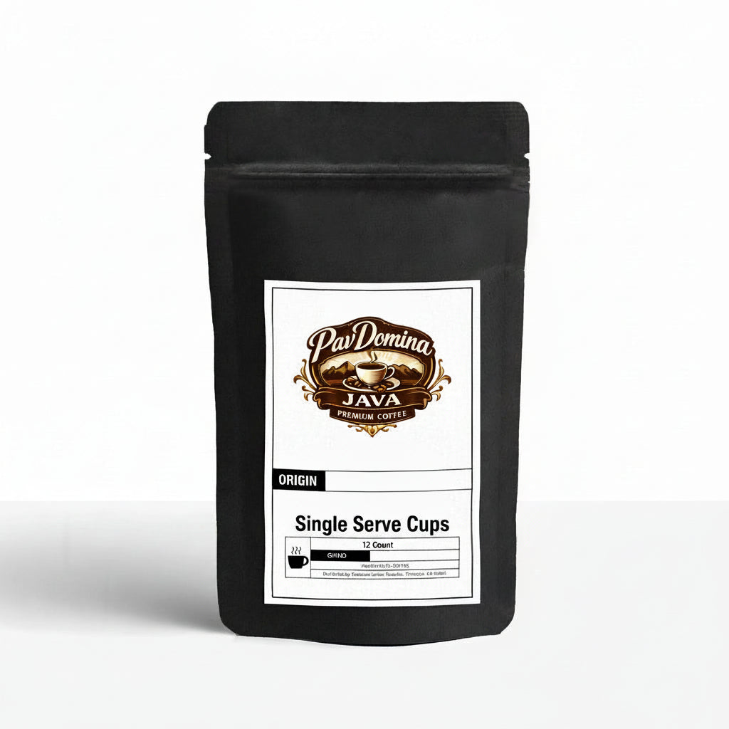 12 Pack Single Serve Coffee Capsules - PavDomina Java