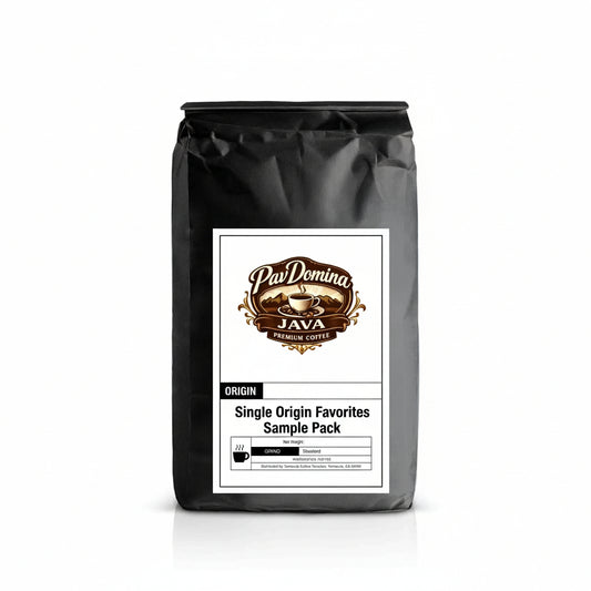 Single Origin Favorites Sample Pack - PavDomina Java